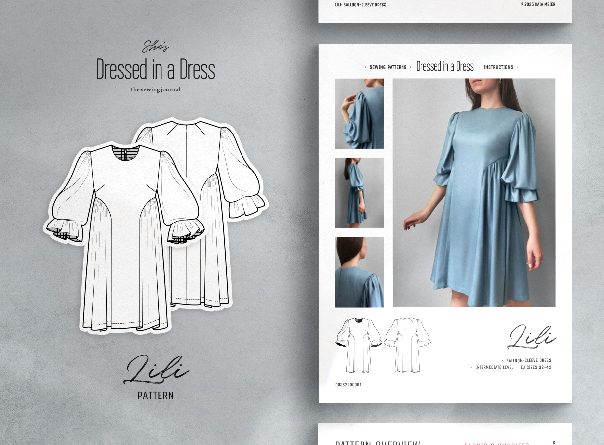 Blog cover image for the Lili Dress Sewing Pattern. Blog cover image for the Lili Dress Sewing Pattern.