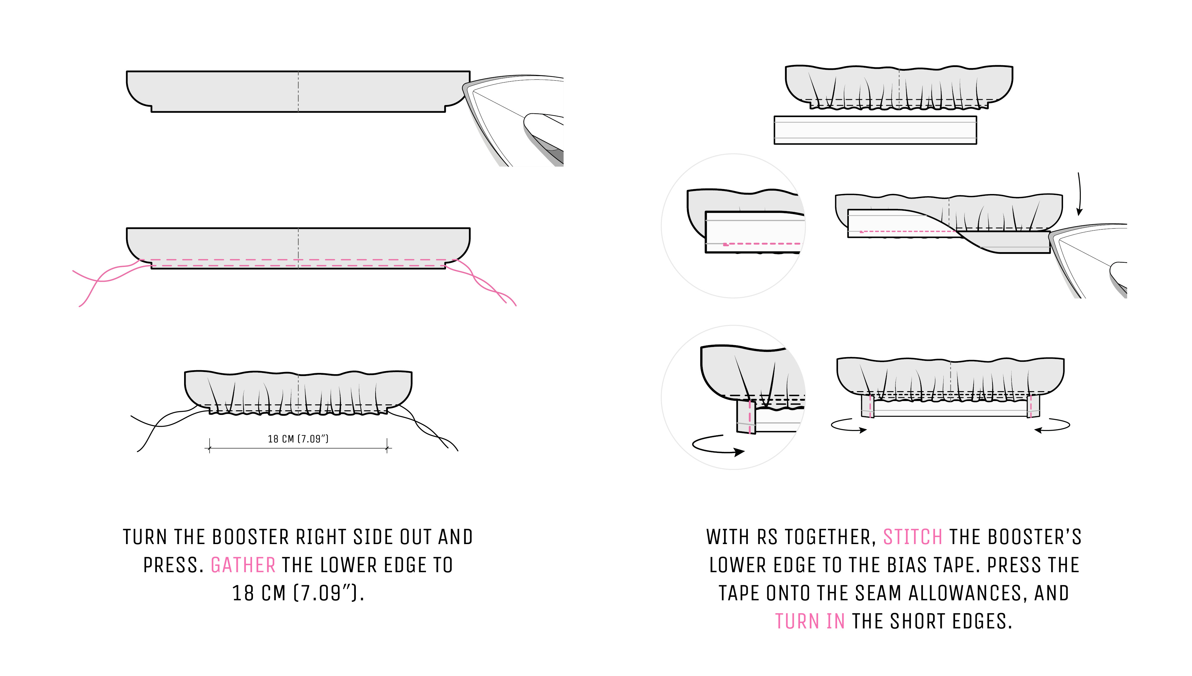 Step 2 — Turning and shaping the sleeve booster piece. Step 2 — Turning and shaping the sleeve booster piece.